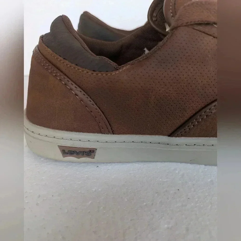 LEVI'S men's ethan wx stacked classic fashion sneaker shoe in tan/brown